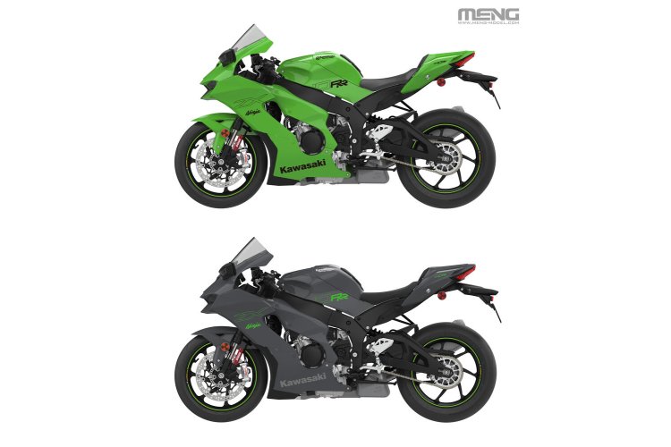 1:9 MENG MT008 Kawasaki Ninja ZX-10RR - Japanse Motorfiets - Menmt008 17 - MENMT008