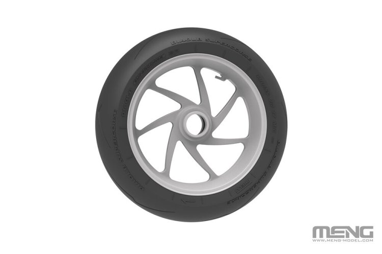 1:9 MENG MT008 Kawasaki Ninja ZX-10RR - Japanse Motorfiets - Menmt008 7 - MENMT008