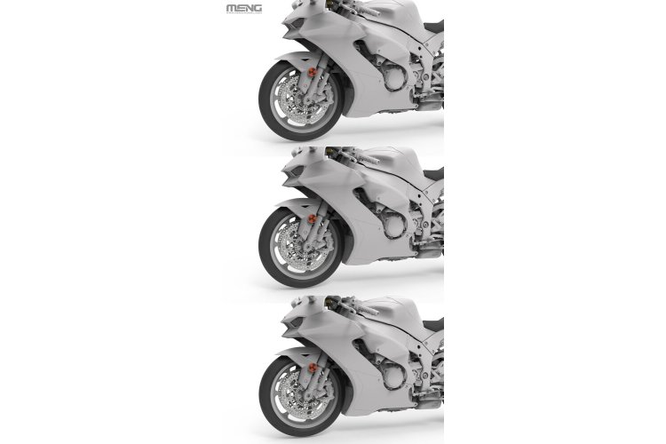 1:9 MENG MT008 Kawasaki Ninja ZX-10RR - Japanse Motorfiets - Menmt008 8 - MENMT008