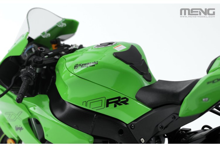 1:9 MENG MT008S Kawasaki Ninja ZX-10RR &ndash; Japanese Motorcycle &ndash; Pre-Colored Edition - Menmt008s 10 - MENMT008S