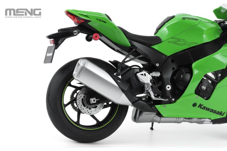 1:9 MENG MT008S Kawasaki Ninja ZX-10RR &ndash; Japanese Motorcycle &ndash; Pre-Colored Edition - Menmt008s 12 - MENMT008S