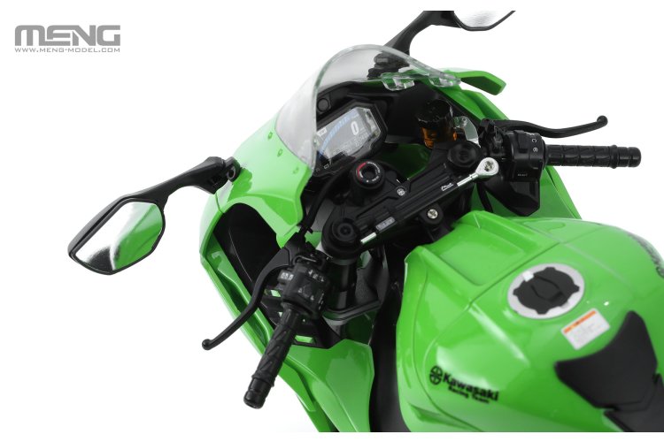 1:9 MENG MT008S Kawasaki Ninja ZX-10RR &ndash; Japanese Motorcycle &ndash; Pre-Colored Edition - Menmt008s 6 - MENMT008S