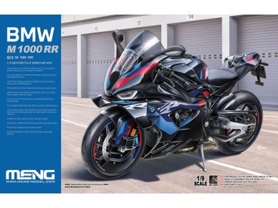 1:9 MENG MT009 BMW M1000RR &ndash; German Motorcycle - Menmt009 1 - MENMT009