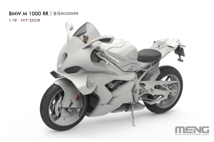 1:9 MENG MT009 BMW M1000RR &ndash; German Motorcycle - Menmt009 2 - MENMT009