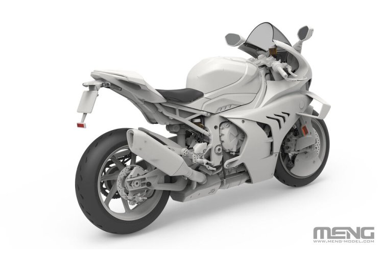 1:9 MENG MT009 BMW M1000RR &ndash; German Motorcycle - Menmt009 3 - MENMT009