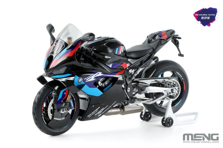 1:9 MENG MT009S BMW M1000RR - Duitse Motorfiets - Pre-colored Edition - Menmt009s 4 - MENMT009S