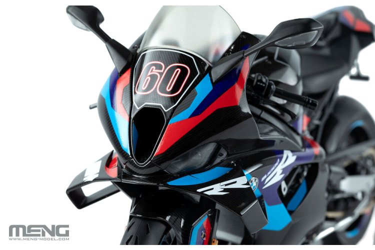 1:9 MENG MT009S BMW M1000RR - Duitse Motorfiets - Pre-colored Edition - Menmt009s 6 - MENMT009S