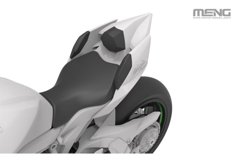 1:9 MENG MT011 Kawasaki Ninja H2R 2018 - Japanse Supersportmotor - Menmt011 10 - MENMT011
