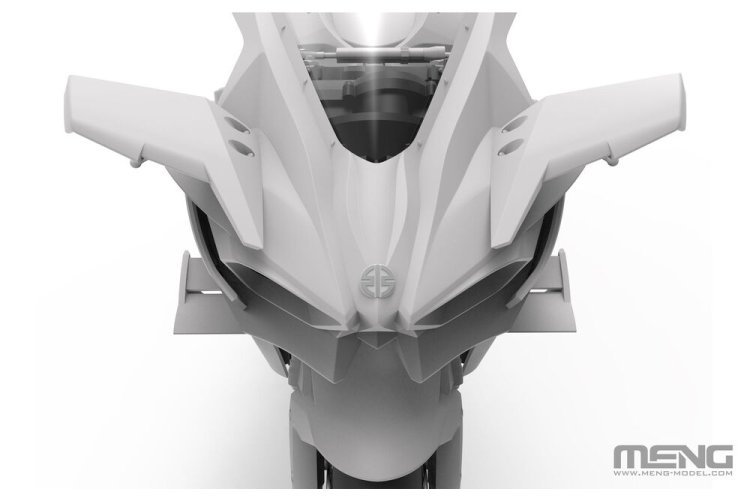 1:9 MENG MT011 Kawasaki Ninja H2R 2018 - Japanse Supersportmotor - Menmt011 12 - MENMT011