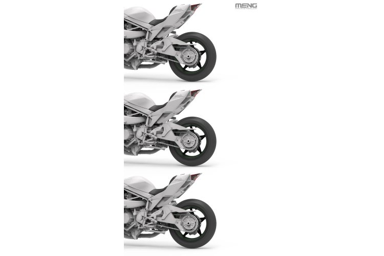 1:9 MENG MT011 Kawasaki Ninja H2R 2018 - Japanse Supersportmotor - Menmt011 9 - MENMT011