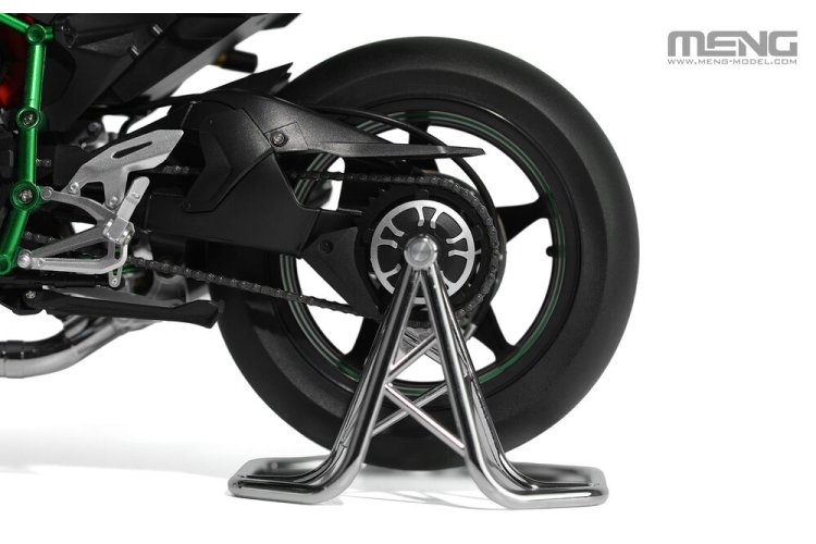 1:9 MENG MT011S Kawasaki Ninja H2R 2018 - Japanese Supersport Motorcycle - Pre-colored Edition - Menmt011s 12 - MENMT011S