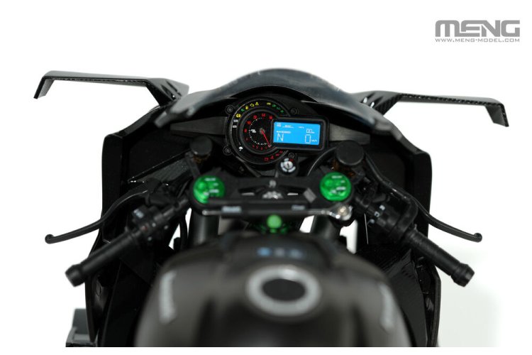 1:9 MENG MT011S Kawasaki Ninja H2R 2018 - Japanese Supersport Motorcycle - Pre-colored Edition - Menmt011s 6 - MENMT011S