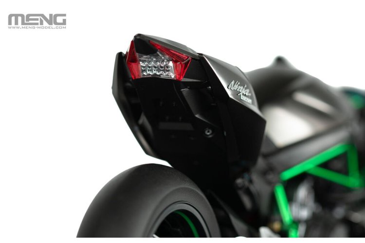 1:9 MENG MT011S Kawasaki Ninja H2R 2018 - Japanese Supersport Motorcycle - Pre-colored Edition - Menmt011s 8 - MENMT011S
