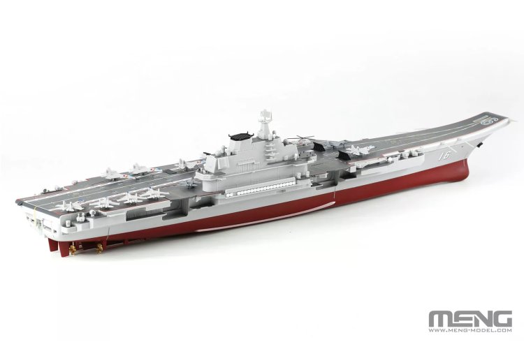 1:700 MENG PS010 PLAN CV-16 Liaoning &ndash; Admiral Kuznetsov Class &ndash; Aircraft Carrier &ndash; Pre-Colored Version - Menps010s 4 - MENPS010S