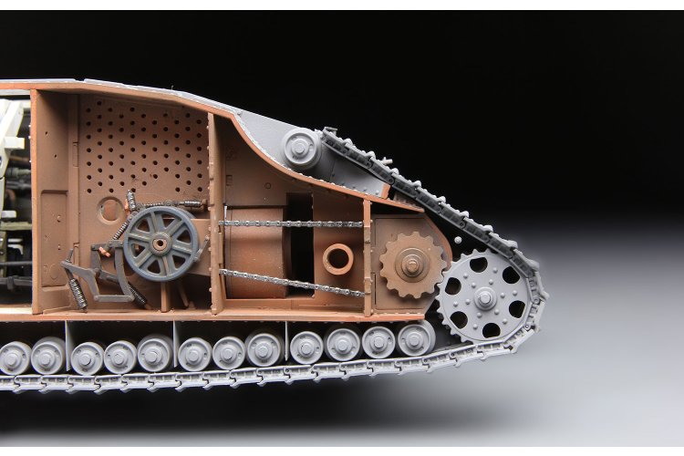 1:35 MENG TS020 British Heavy Tank Mk.V Male - Ments020 10 - MENTS020
