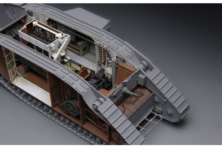 1:35 MENG TS020 British Heavy Tank Mk.V Male - Ments020 7 - MENTS020