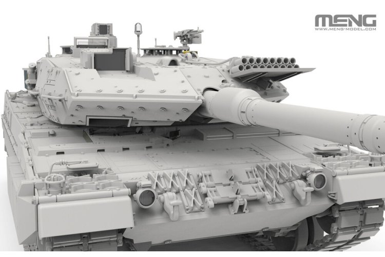 1:35 MENG TS055 Leopard 2A6 - Duitse Moderne Gevechtstank - Ments055 10 - MENTS055