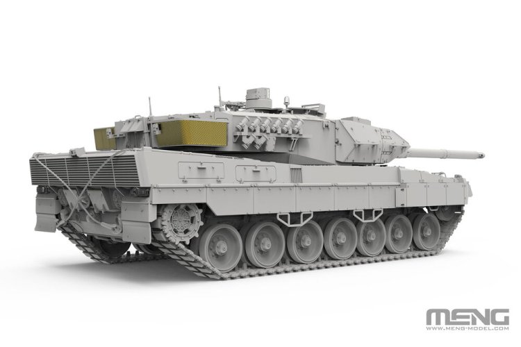 1:35 MENG TS055 Leopard 2A6 - Duitse Moderne Gevechtstank - Ments055 3 - MENTS055