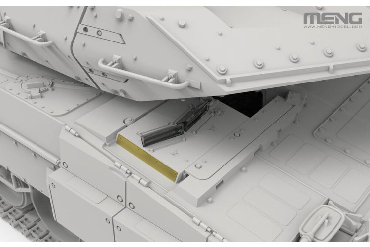 1:35 MENG TS055 Leopard 2A6 - Duitse Moderne Gevechtstank - Ments055 6 - MENTS055