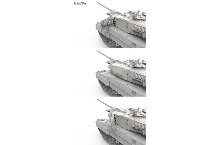 1:35 MENG TS055 Leopard 2A6 - Duitse Moderne Gevechtstank - Ments055 9 - MENTS055