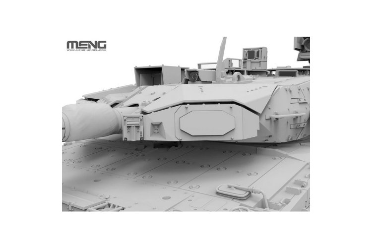 1:35 MENG TS057 Leopard 2A8 - Duitse Moderne Gevechtstank - Ments057 12 - MENTS057