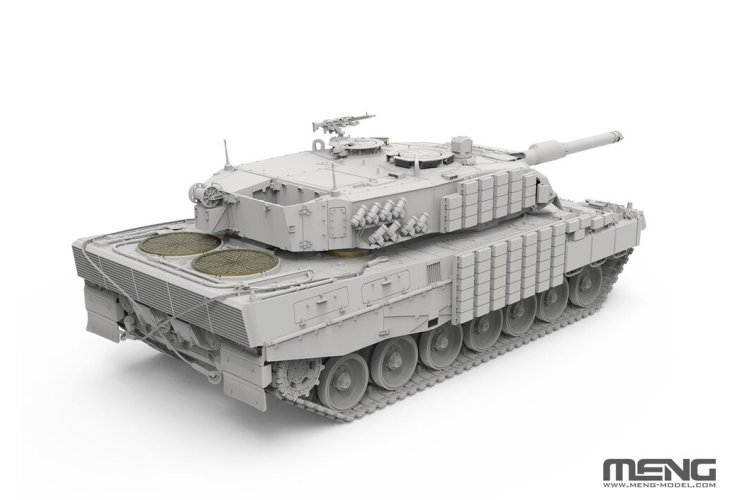 1:35 MENG TS058 Leopard 2A4 Ukraine met Kontakt-1 ERA - Oekra&iuml;ense Hoofdgevechtstank - Ments058 3 - MENTS058