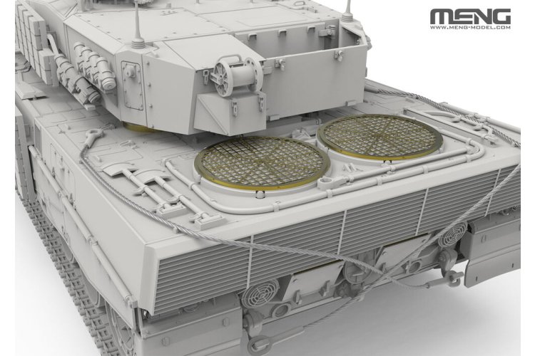 1:35 MENG TS058 Leopard 2A4 Ukraine met Kontakt-1 ERA - Oekra&iuml;ense Hoofdgevechtstank - Ments058 6 - MENTS058