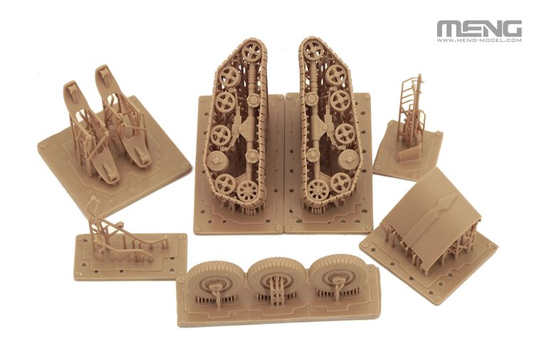 1:35 MENG VS018 German Pkw.K1 Volkswagen K&uuml;belwagen Type 155 Half-Track &ndash; Half-Track Vehicle - Menvs018 3 - MENVS018