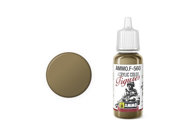 AMMO MIG F560 Figure Paints - Khaki Grey - Acryl - 17ml - Mig f560 1 - MIGF560-XS