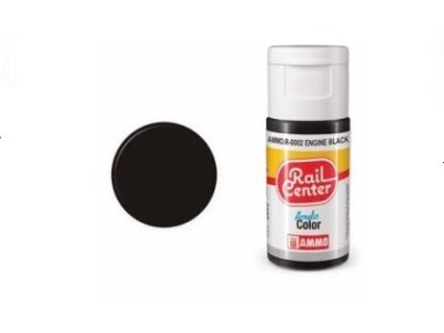 AMMO MIG R0002 Rail Center - Engine Black - Acryl - 15ml - Mig r 0002 - MIGR0002-XS
