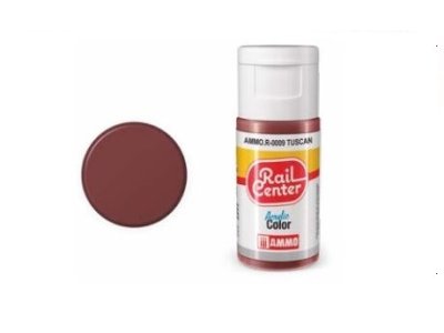 AMMO MIG R0009 Rail Center - Tuscan - Acryl - 15ml - Mig r 0009 - MIGR0009-XS