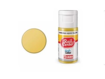 AMMO MIG R0011 Rail Center - Reefer Yellow - Acryl - 15ml - Mig r 0011 - MIGR0011-XS