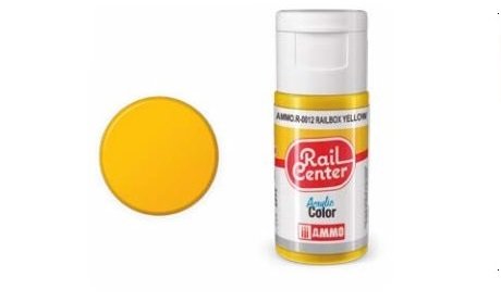 AMMO MIG R0012 Rail Center - Signal Yellow - Acryl - 15ml - Mig r 10 12 - MIGR0012-XS