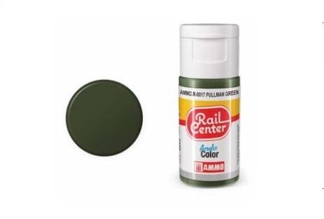 AMMO MIG R0017 Rail Center - Pullman Green - 15ml - Mig r 10 17 - MIGR0017-XS