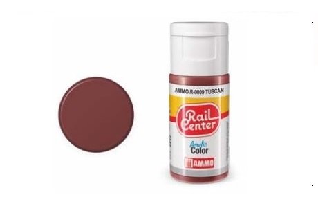AMMO MIG R0009 Rail Center - Tuscan - Acryl - 15ml - Mig r 10 - MIGR0009-XS