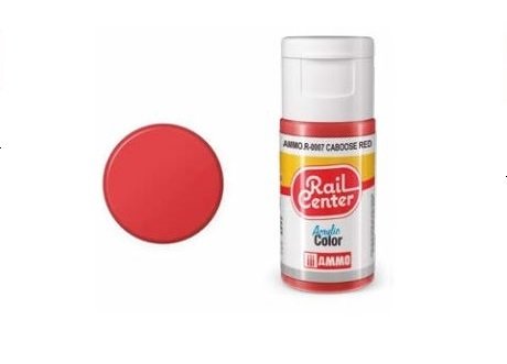 AMMO MIG R0007 Rail Center - Caboose Red - Acryl - 15ml - Mig r 8 - MIGR0007-XS