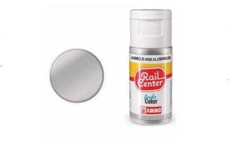 AMMO MIG R0008 Rail Center - Aluminium - Acryl - 15ml - Mig r 9 - MIGR0008-XS