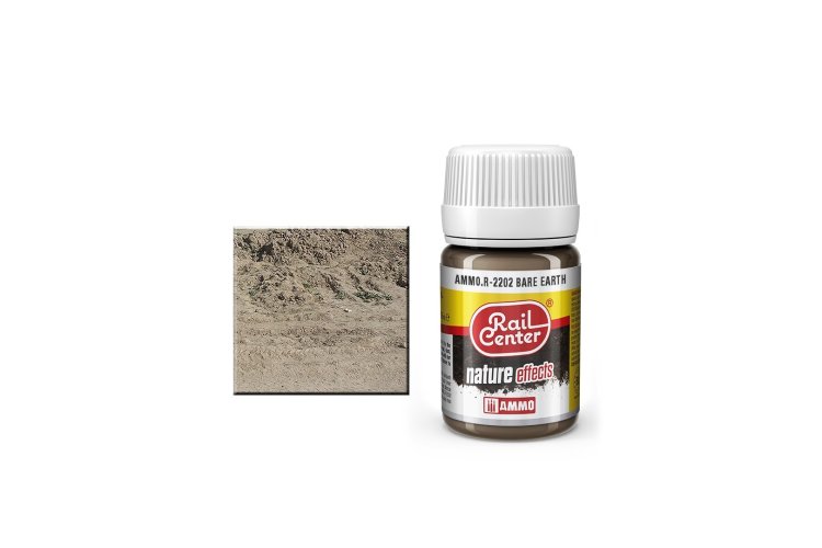 AMMO MIG R2202 Rail Center - Bare Earth - Nature Effects  - 35 ml - Mig r2202 1 - MIGR2202-XS