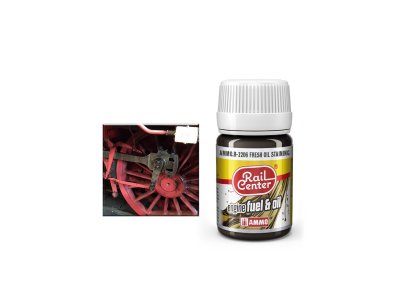 AMMO MIG R2206 Rail Center - Oil Staining - Nature Effects  - 35 ml - Mig r2206 - MIGR2206-XS