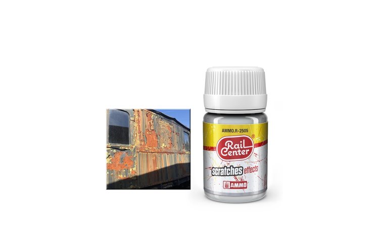 AMMO MIG R2505 Rail Center - Scratches Effects  - 35 ml - Mig r2505 1 - MIGR2505-XS