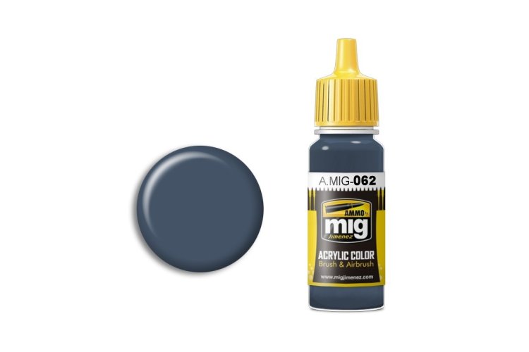 AMMO MIG 0062 French Blue - Acryl - Mig0062 xs - MIG0062-XS