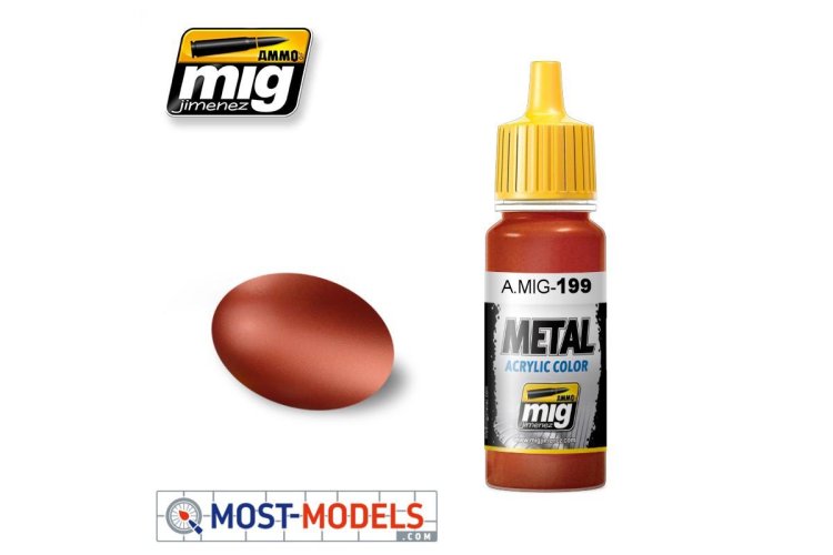 Mig Acryl Grundierung Rot, 17 Ml | Wasserlöslich, Geruchlos, Ungiftig | Für Modellbau & Hobby