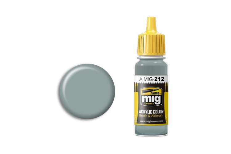 AMMO MIG 0212 FS 36373 Silver Grey - Acryl - Mig0212 xs - MIG0212-XS