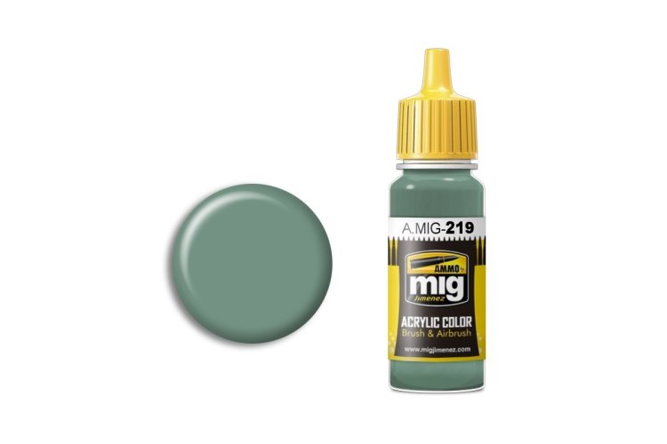 AMMO MIG 0219 FS 34226 (BS283) Interior Green - Acryl - Mig0219 xs - MIG0219-XS