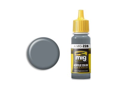 AMMO MIG 0228 FS 35164 Intermediate Blue (ANA 608) - Acryl - Mig0228 xs - MIG0228-XS