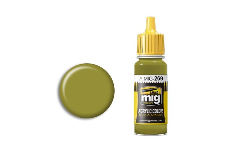 AMMO MIG 0269 Nakajima Interior Green - Acryl - 17ml - Mig0269 xs - MIG0269-XS