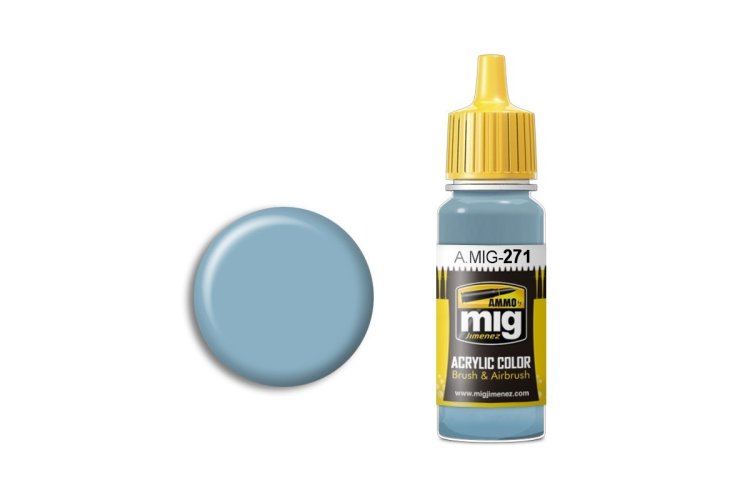 AMMO MIG 0271 FS35450 Air Superiority Blue - Acryl - 17ml - Mig0271 xs - MIG0271-XS
