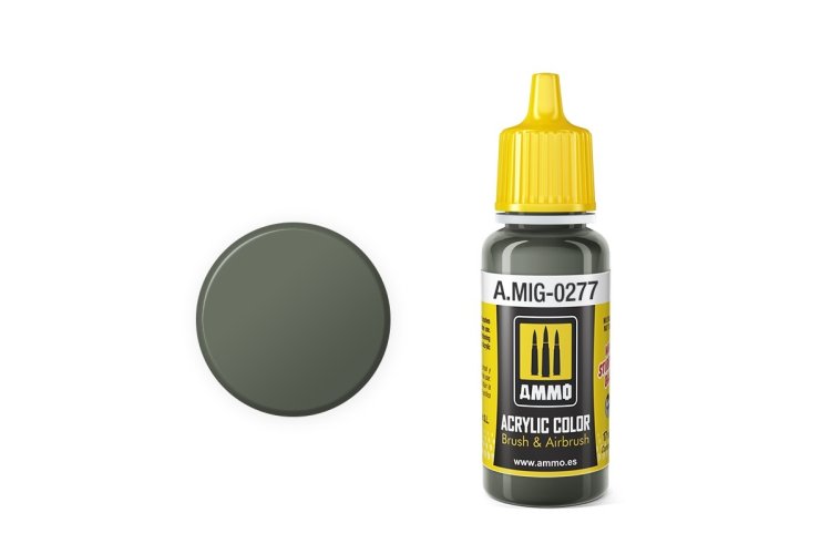 AMMO MIG 0277 Green Grey FS 34159 - Acryl - 17ml - Mig0277 1 - MIG0277-XS