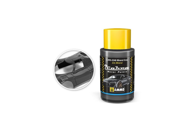 AMMO MIG 0346 Cobra Motor Paints - Mineral Grau - Matt - Acryl - 30ml - Mig0346 1 - MIG0346