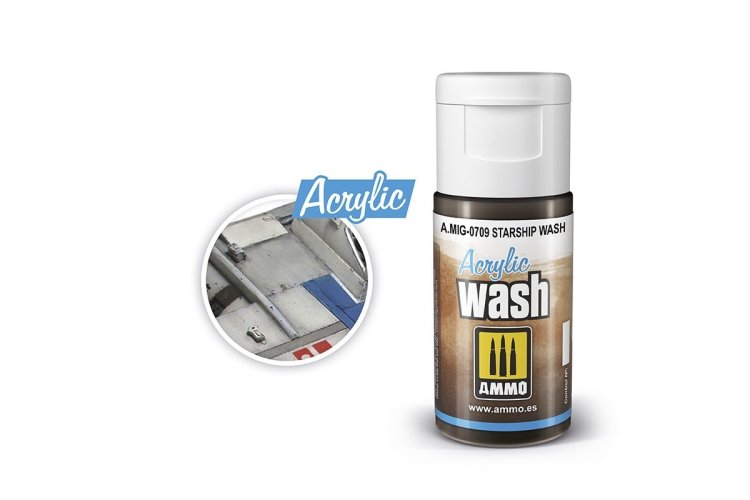 AMMO MIG 0709 Acrylic Wash Starship - 15ml - Mig0709 xs - MIG0709-XS